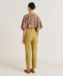 Pantalon Lyon Coton Lin - Avocat