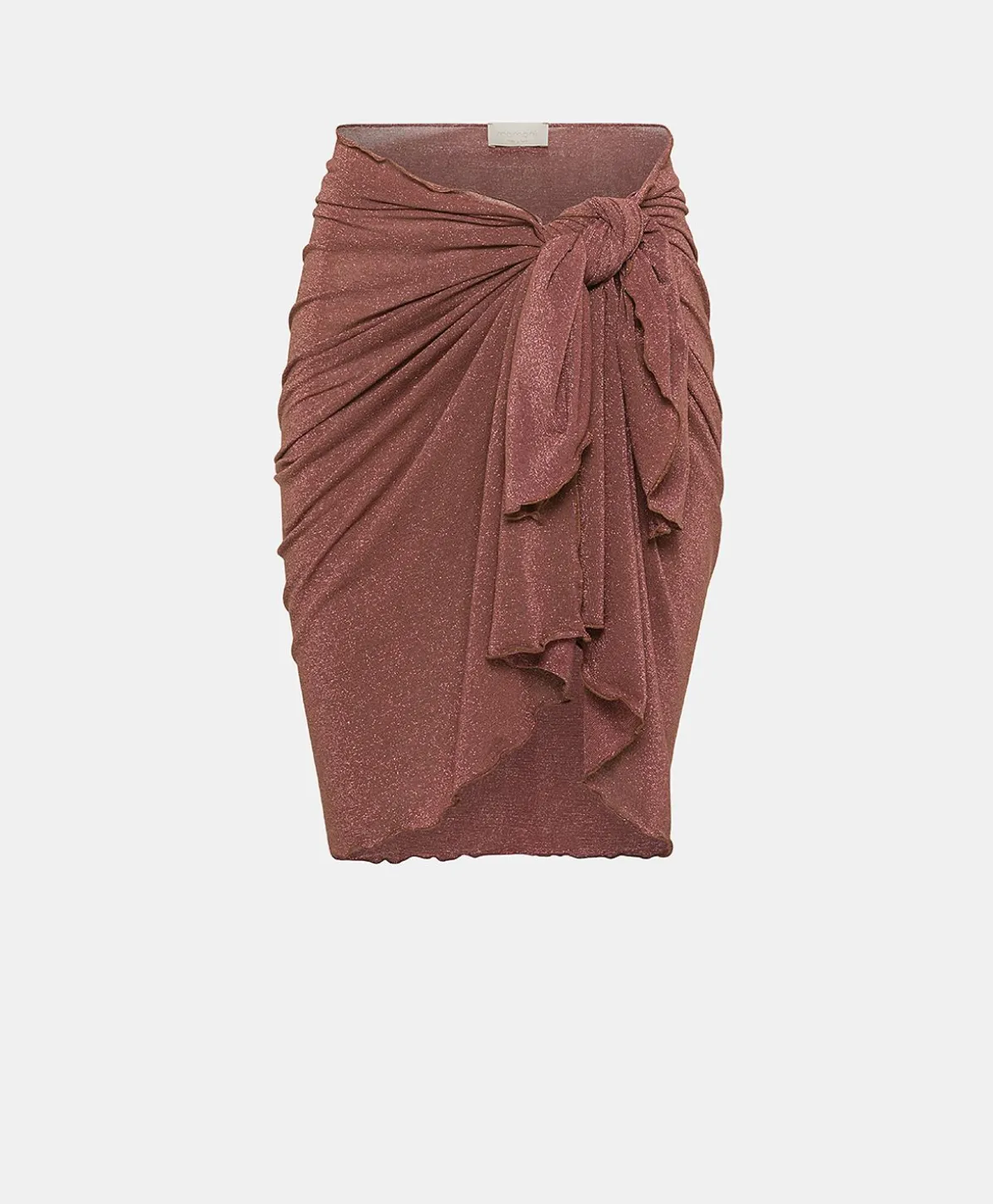 Pareo Aegean En Jersey Lurex - Terre Cuite