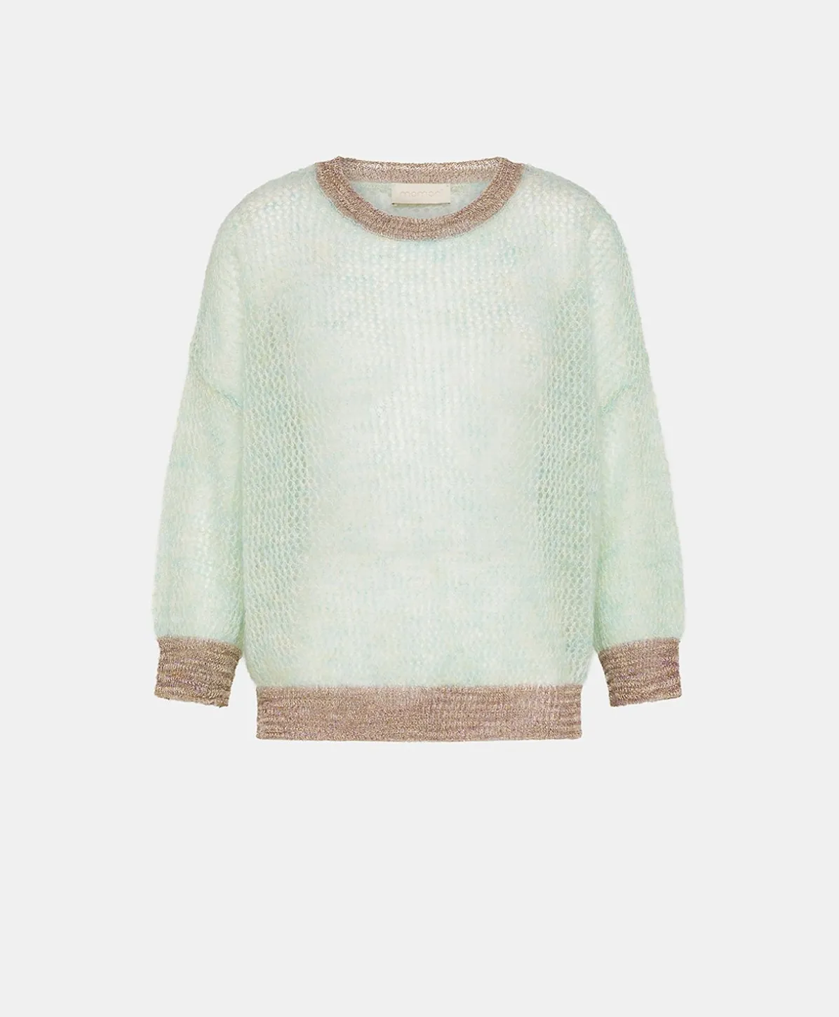 Pull Bella En Mohair Doux - Turquoise