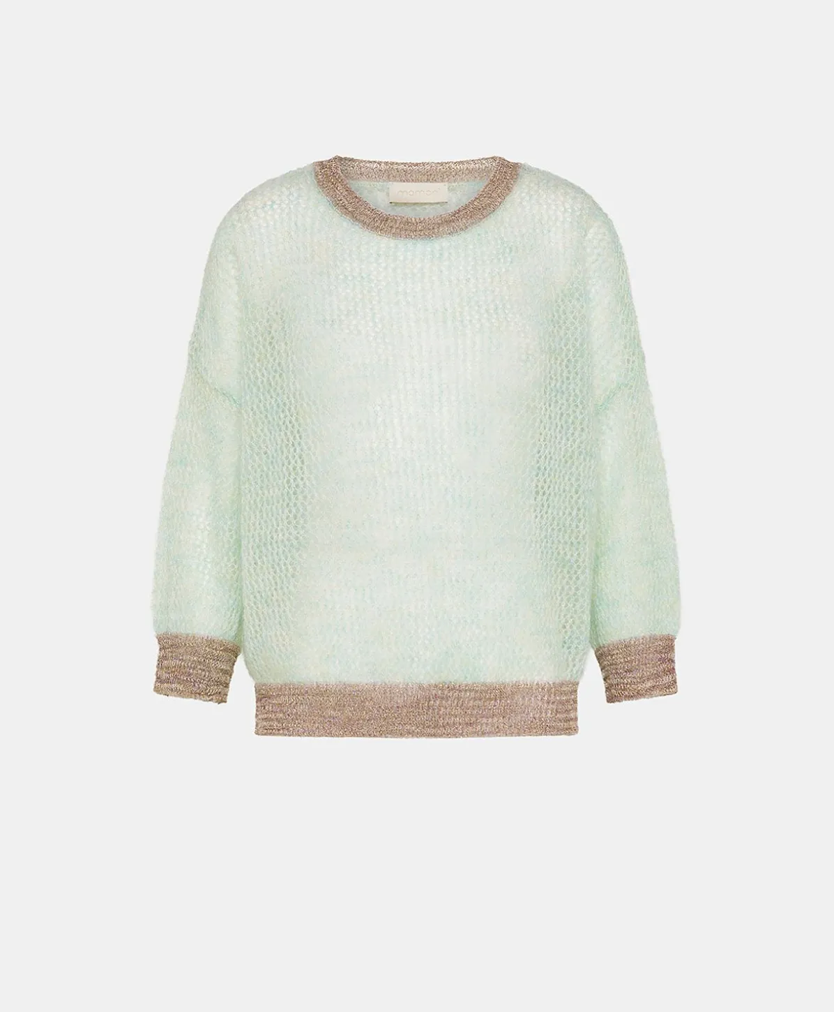 Pull Bella En Mohair Doux - Turquoise