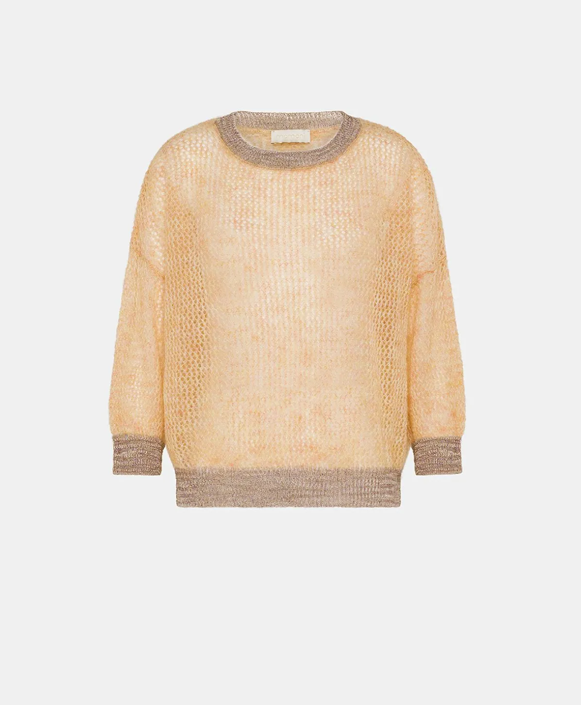 Pull Bella En Mohair Doux - Orange