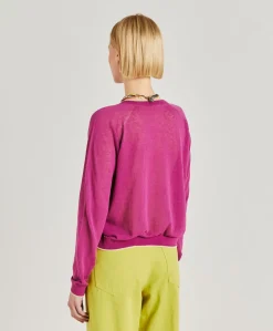 Pull En Lin Rio - Cyclamen