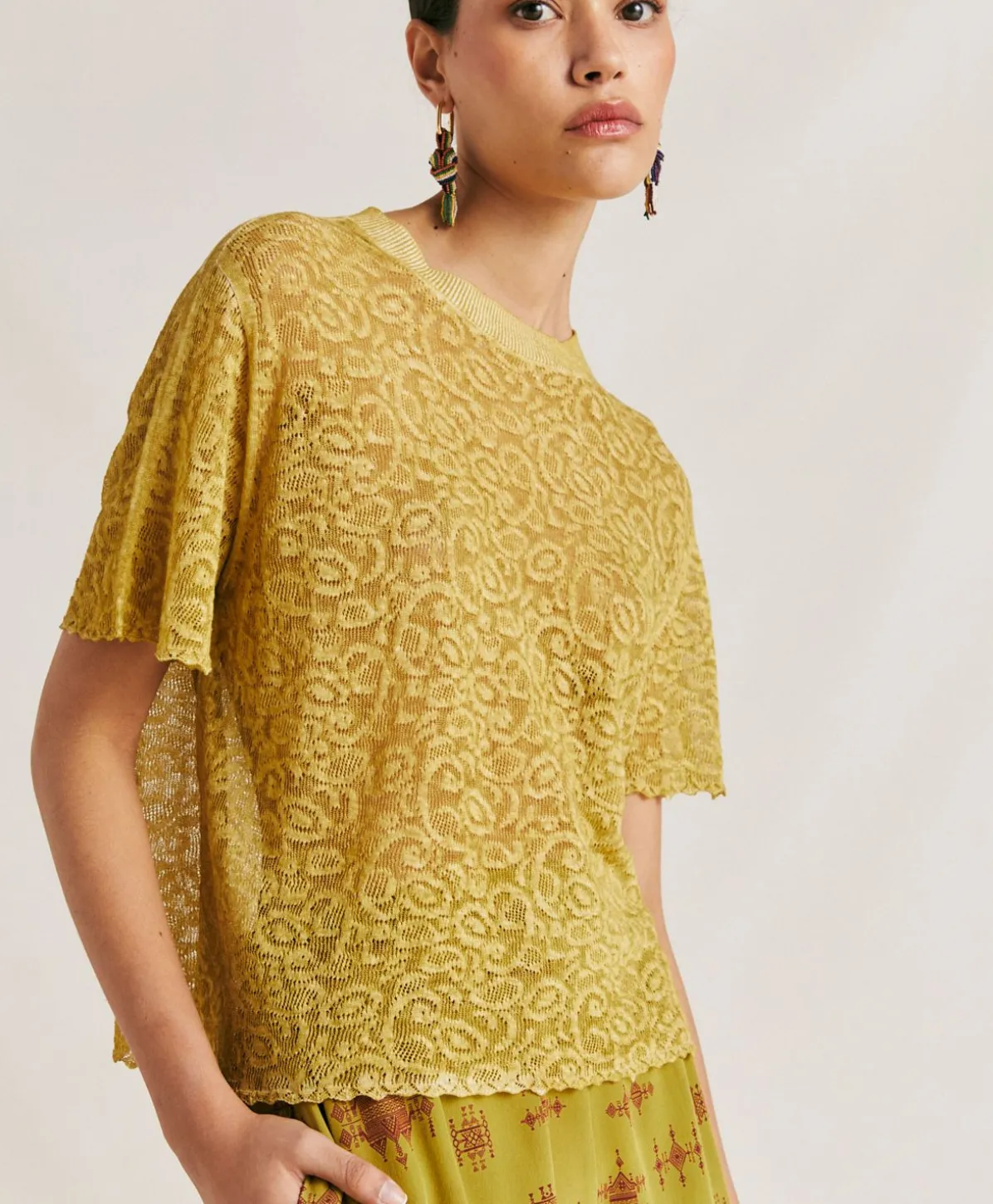 Pull En Lin Sveva - Huile
