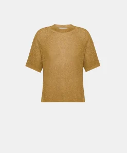 Pull Lurex Perle Jacinto - Caramel