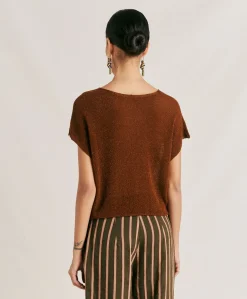 Pull Suzanna Perlata Lurex - Armee
