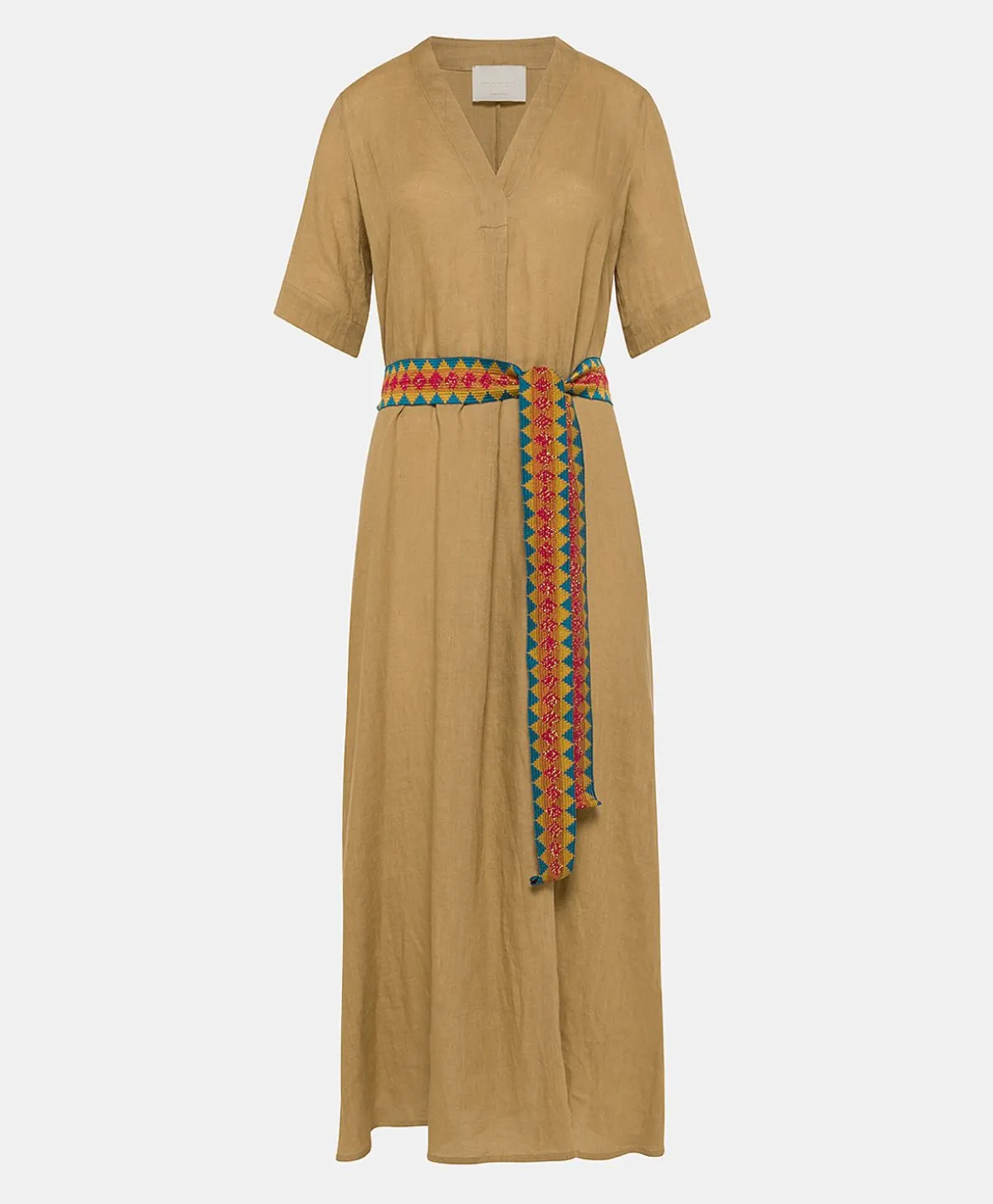 Robe En Lin Altamura - Sable
