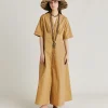 Robe En Popeline Martinella - Sable