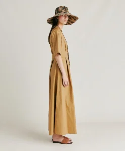 Robe En Popeline Martinella - Sable