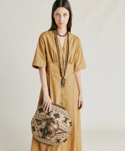 Robe En Popeline Martinella - Sable