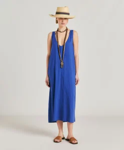 Robe Gaze Cataria - Bluette