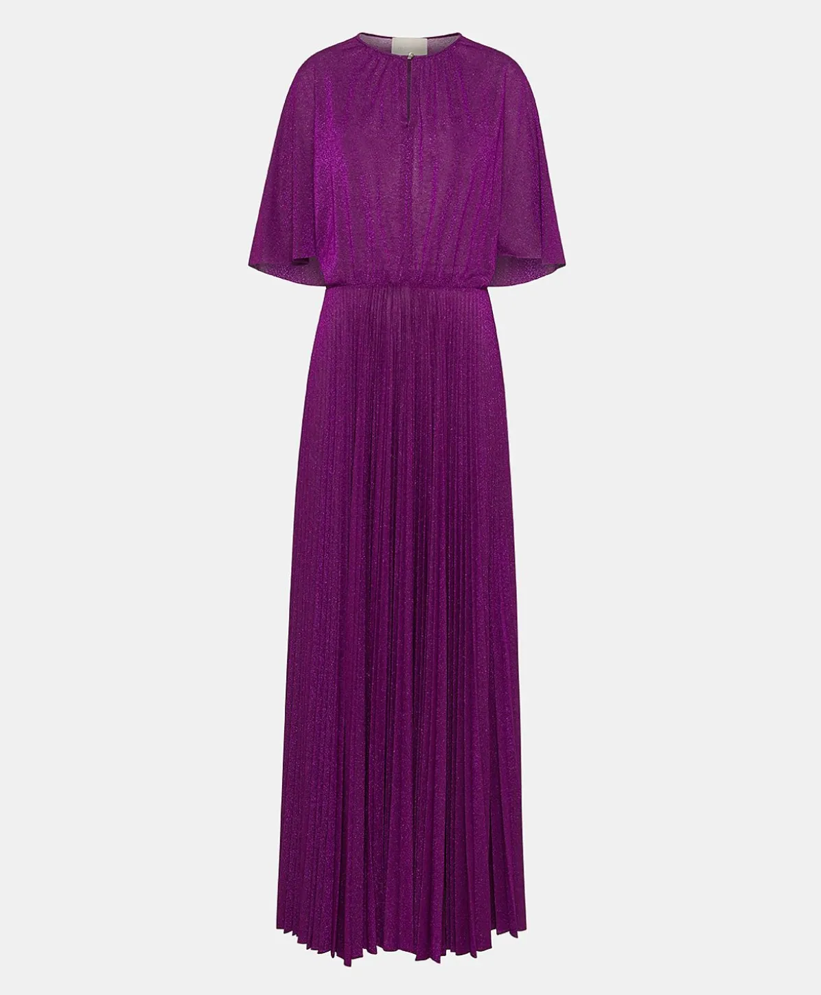 Robe Paradisu En Jersey Lurex - Cyclamen