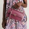 Sac Bandouliere Sophie En Cuir Nappa - Cyclamen