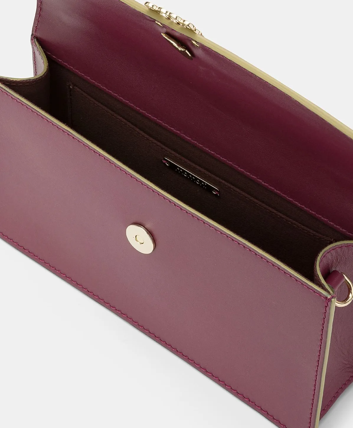Sac Bandouliere Sophie En Cuir Nappa - Cyclamen