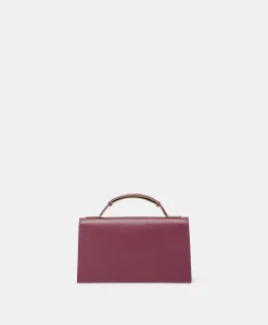 Sac Bandouliere Sophie En Cuir Nappa - Cyclamen