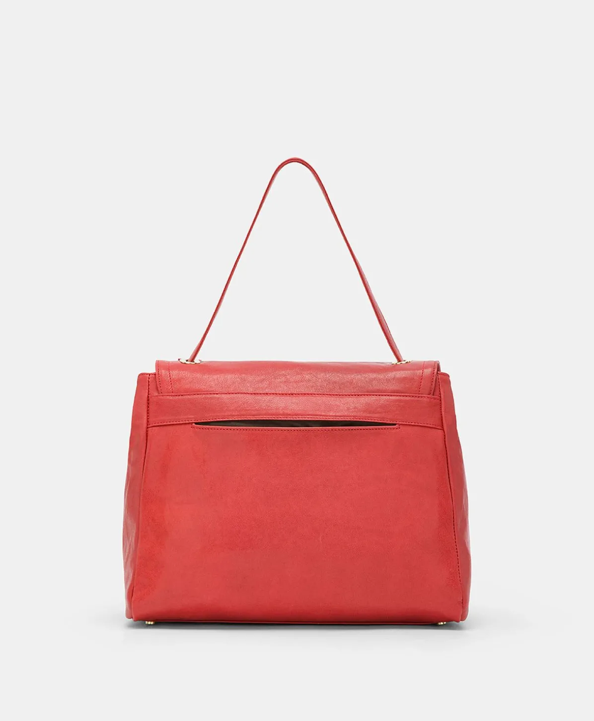 Sac En Cuir Flore Bag - Rouge