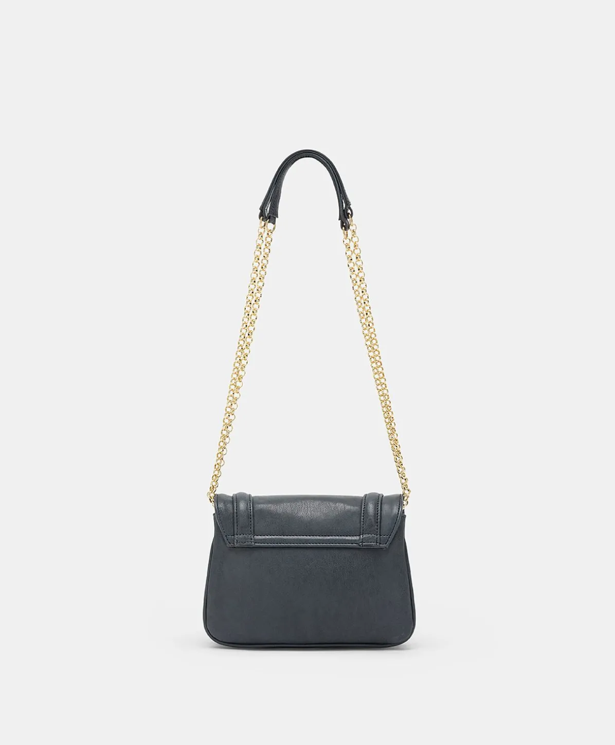 Sac En Cuir Mimi Flore - Bleu