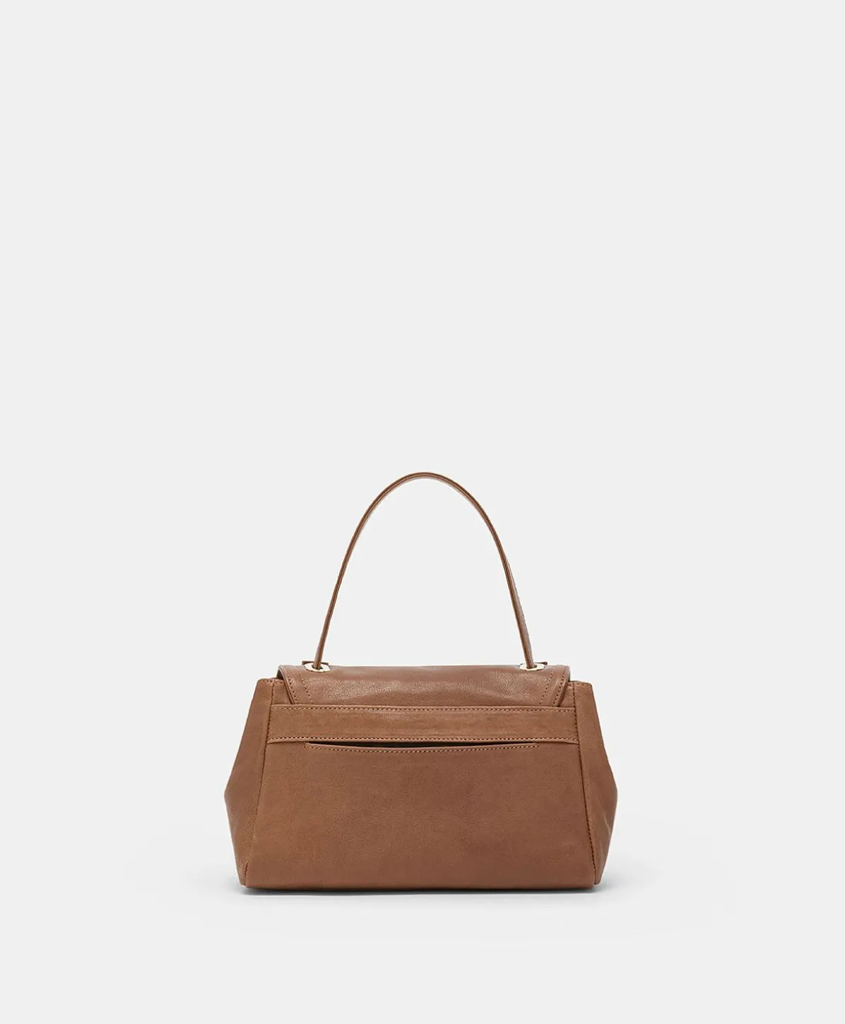 Sac En Cuir Petit Flore - Tan