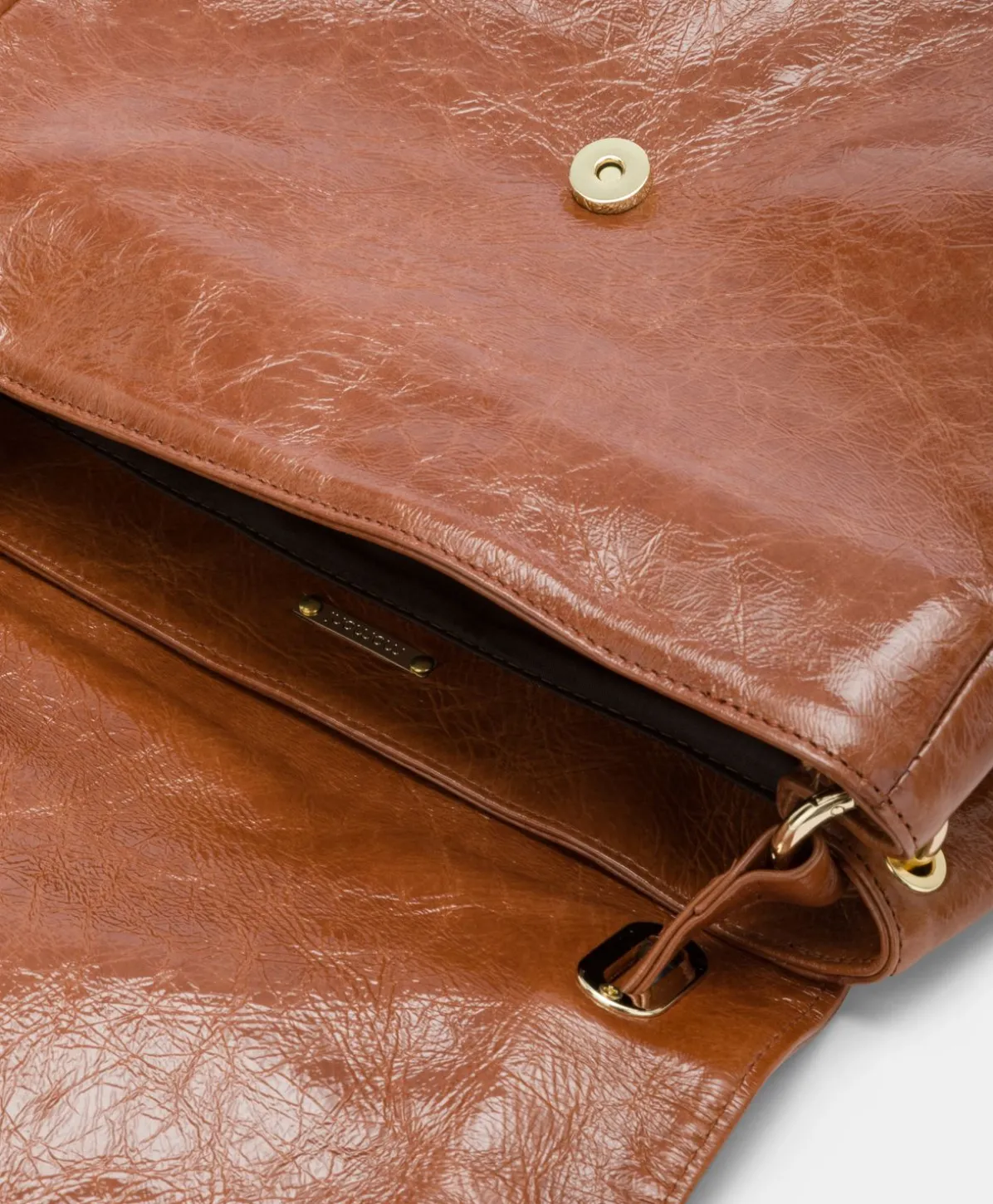 Sac Flore Naplack En Cuir - Brule