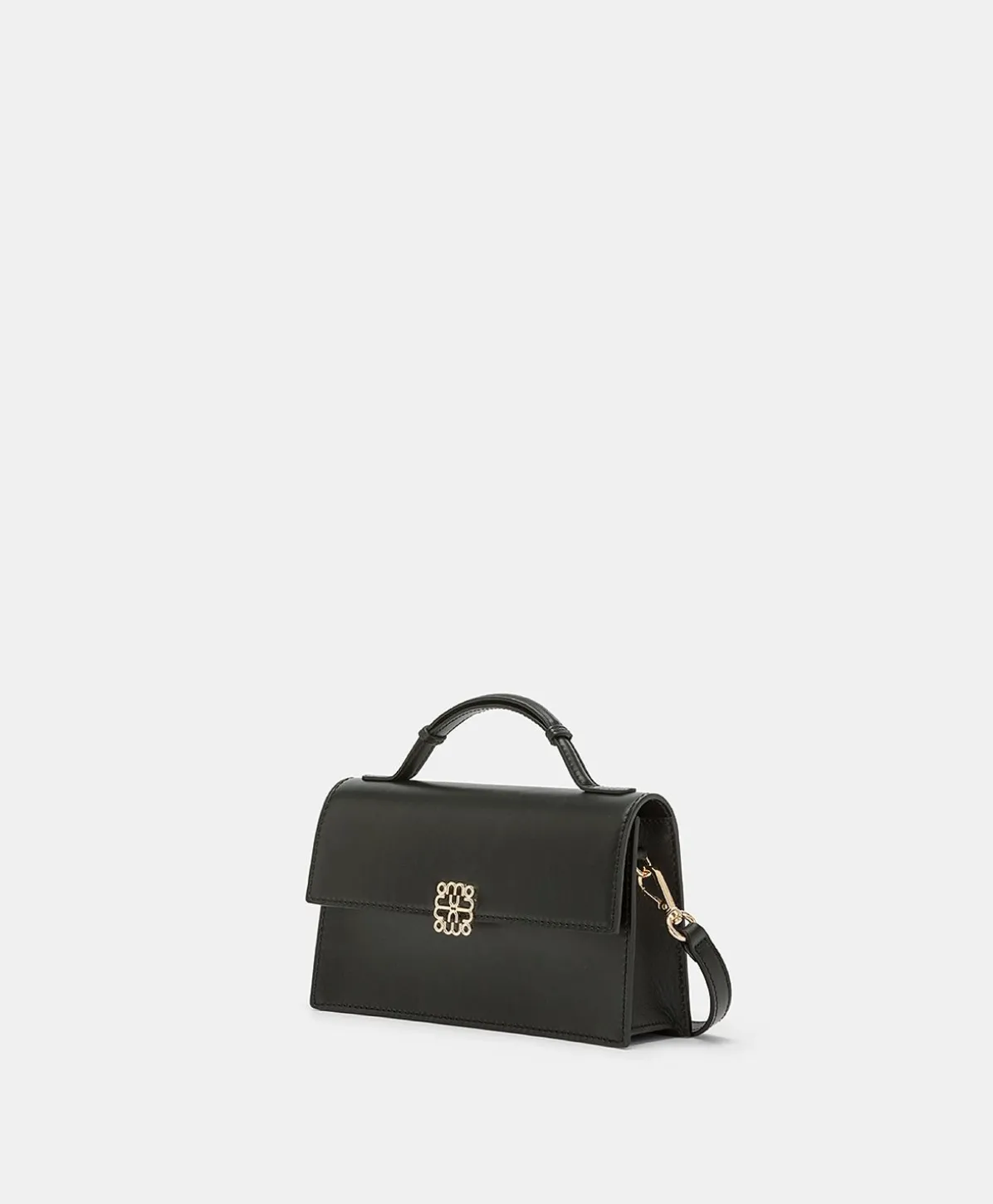 Sac Porte Epaule Sophie En Cuir Nappa - Noir