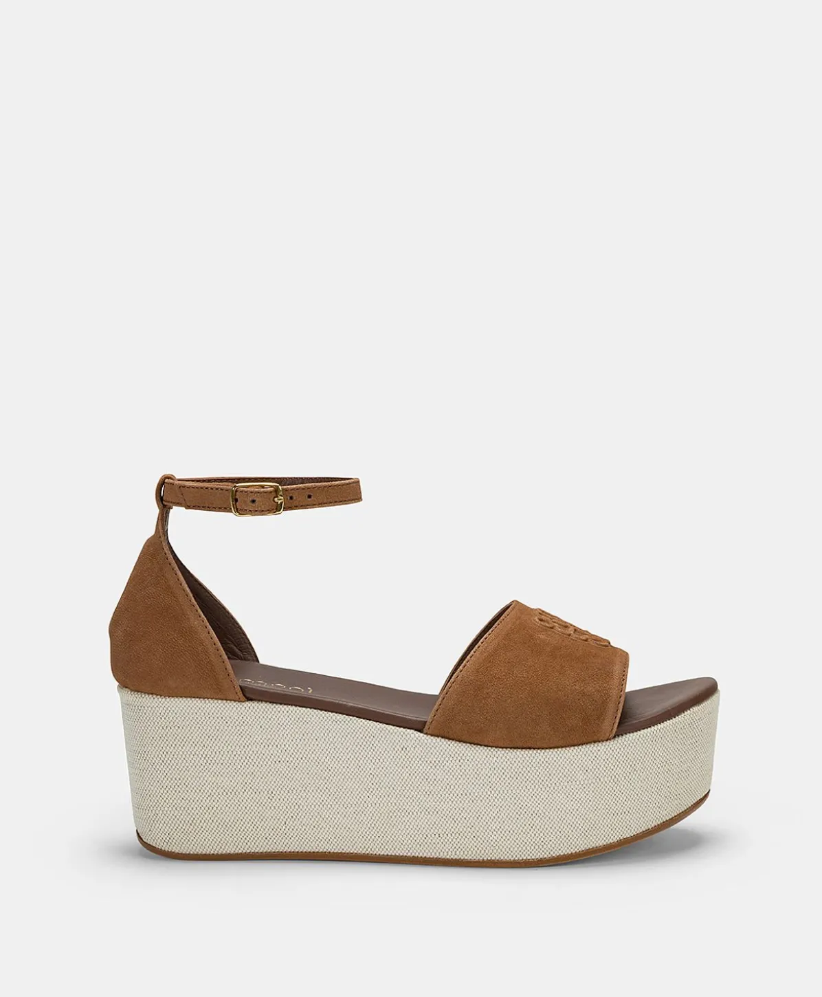 Sandales Soraya En Cuir Et Toile - Cuir