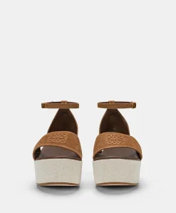 Sandales Soraya En Cuir Et Toile - Cuir
