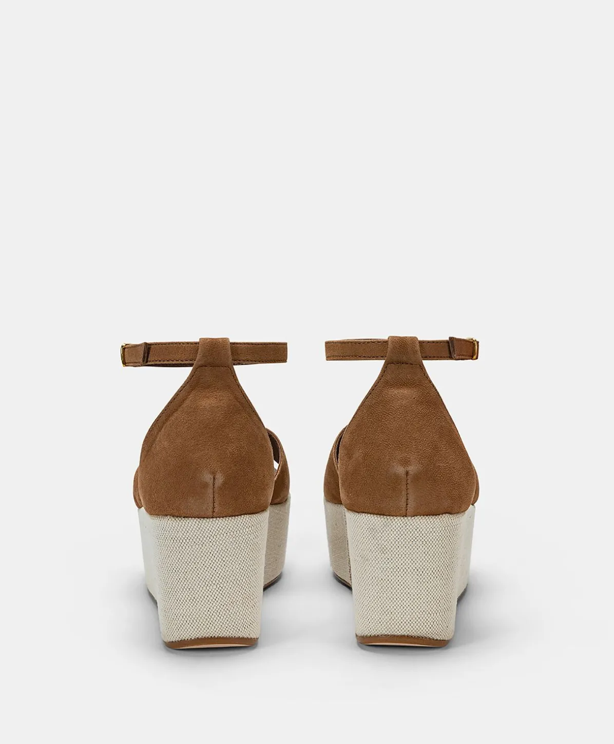 Sandales Soraya En Cuir Et Toile - Cuir