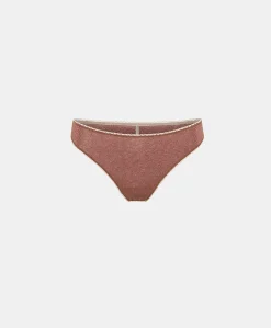 Slip Arca Lurex Jersey - Terre Cuite