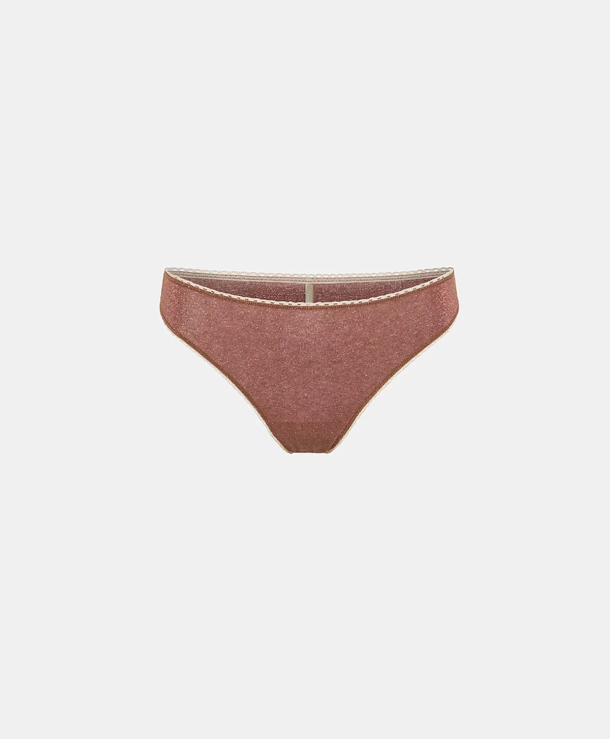 Slip Arca Lurex Jersey - Terre Cuite