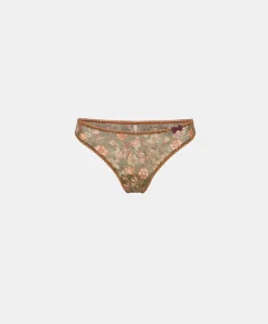 Slip En Nylon Imprime Arca - Armee Multicolore