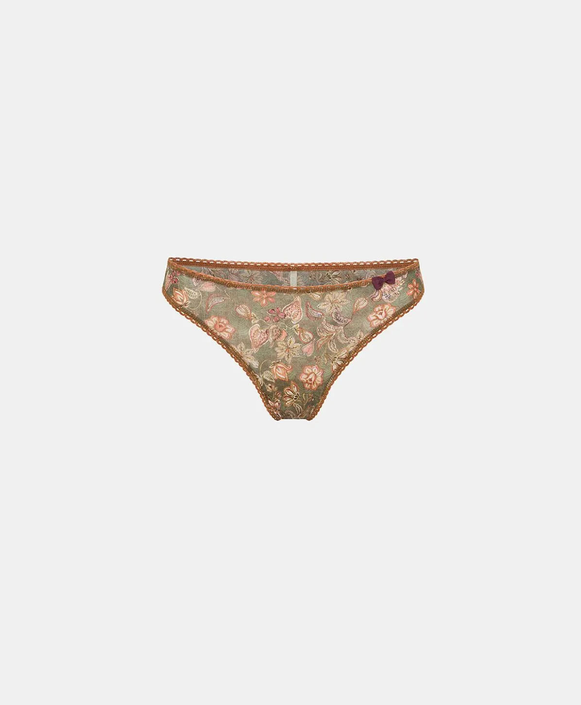 Slip En Nylon Imprime Arca - Armee Multicolore