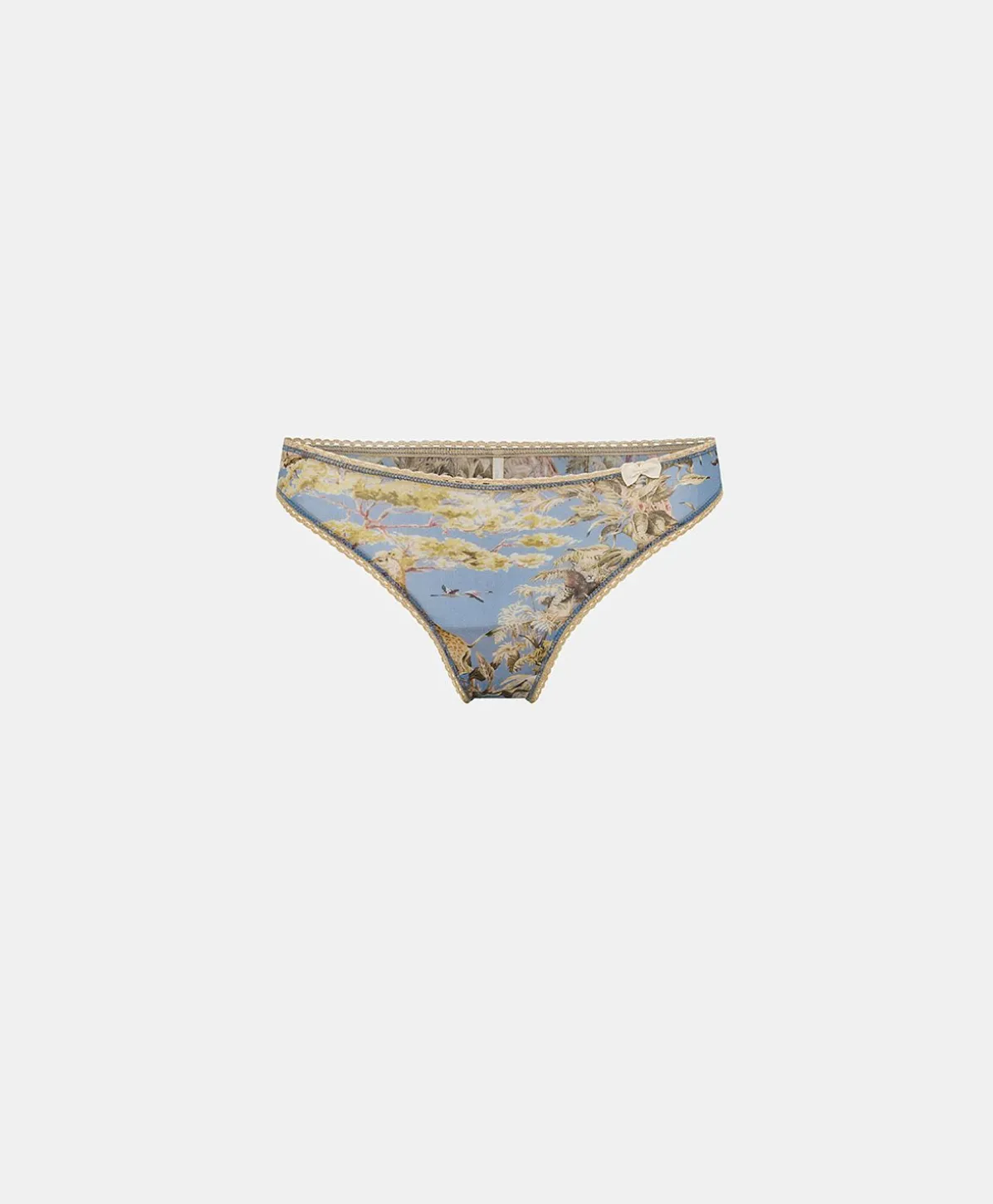 Slip En Nylon Imprime Arca - Ceruleen Multicolore