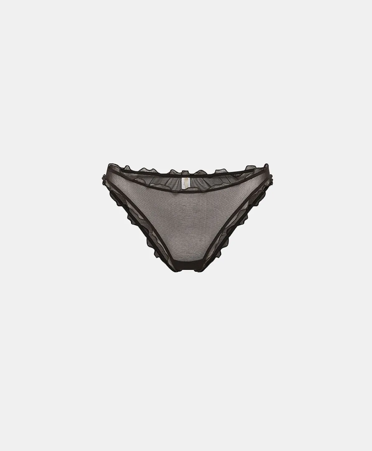 Slip Vespa En Tulle - Noir
