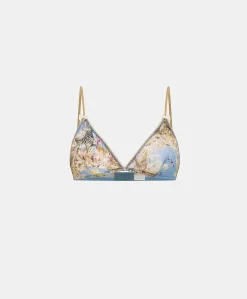 Soutien-Gorge En Nylon Imprime Amethist - Ceruleen Multicolore