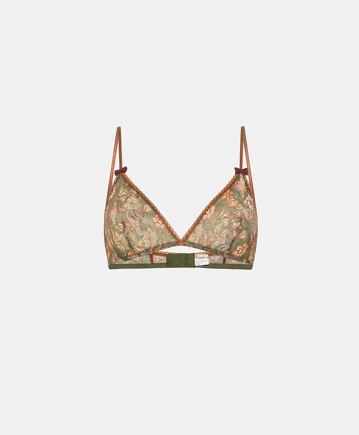 Soutien-Gorge En Nylon Imprime Amethist - Army Multicolor
