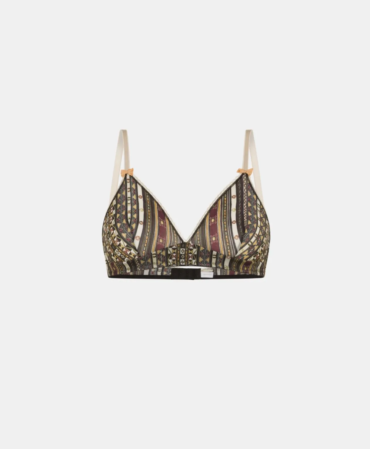 Soutien-Gorge Tutu En Nylon Imprime - Multicolore Noir