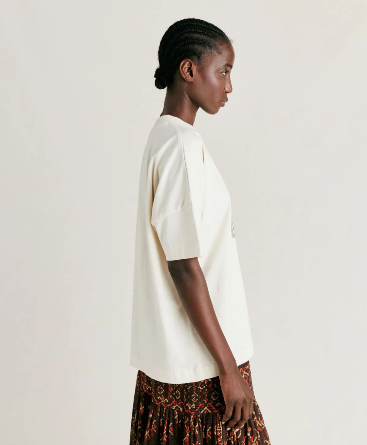 Thirt Himba En Jersey - Naturel