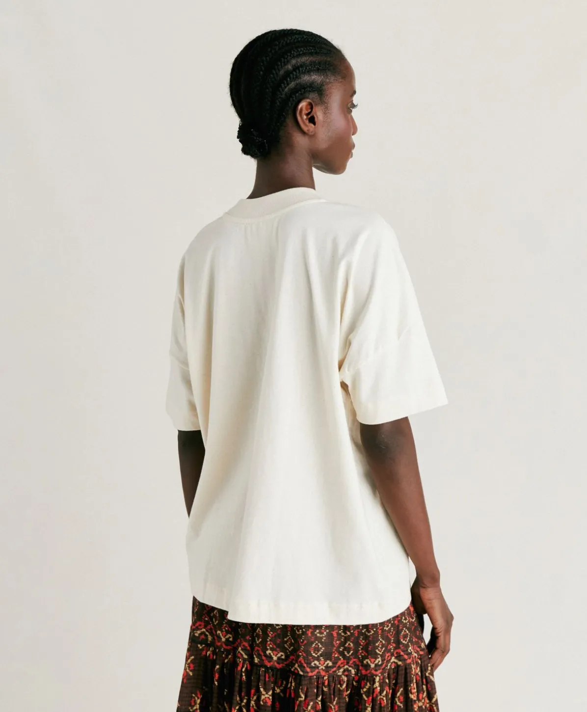 Thirt Himba En Jersey - Naturel