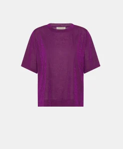 Thirty Iora En Jersey Lurex - Cyclamen