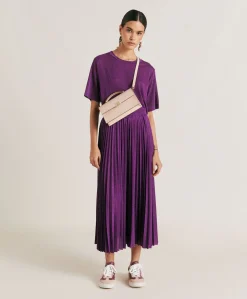 Thirty Iora En Jersey Lurex - Cyclamen