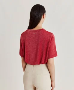 Thirty Iora En Jersey Lurex - Magenta
