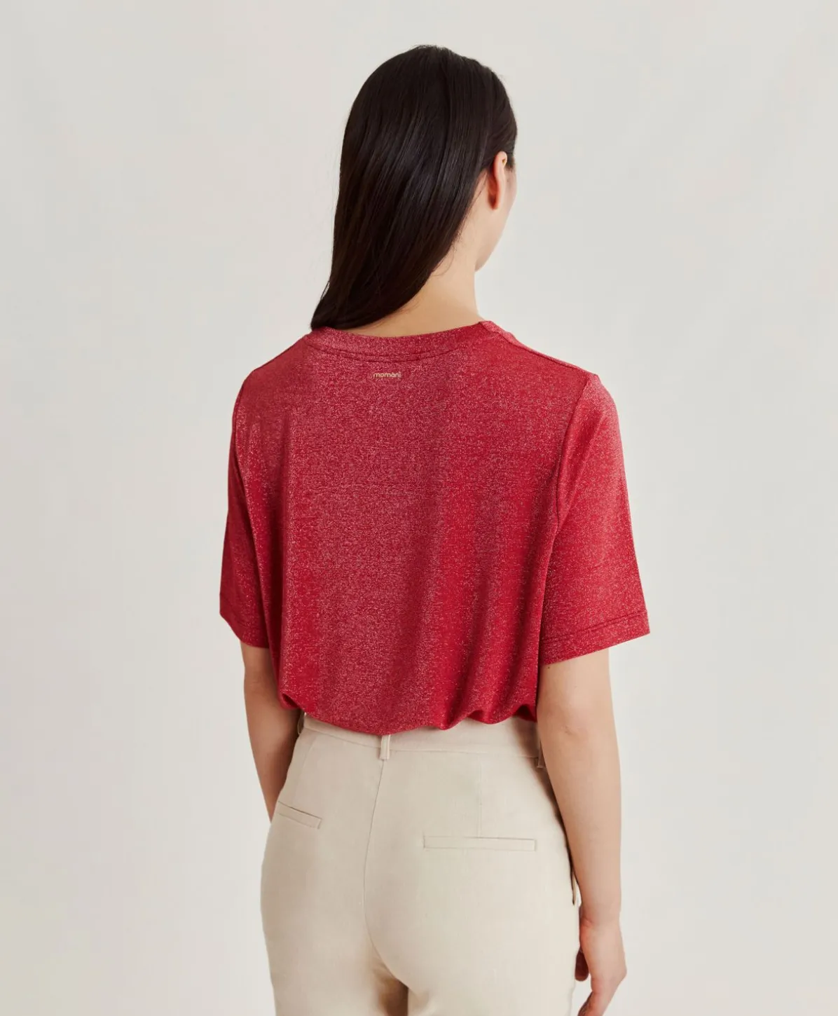 Thirty Iora En Jersey Lurex - Magenta