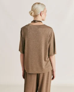 Thirty Iora En Jersey Lurex - Boue