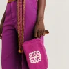 Trousse A Maquillage Pira En Toile Avec Broderie - Cyclamen