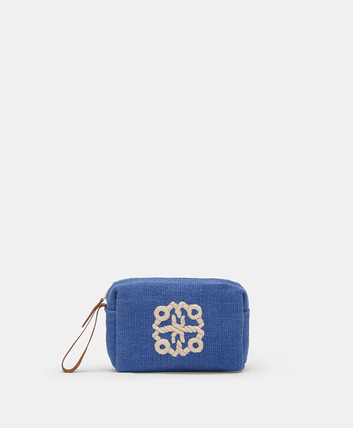 Trousse Maquillage Pira En Toile Avec Broderie - Bluette