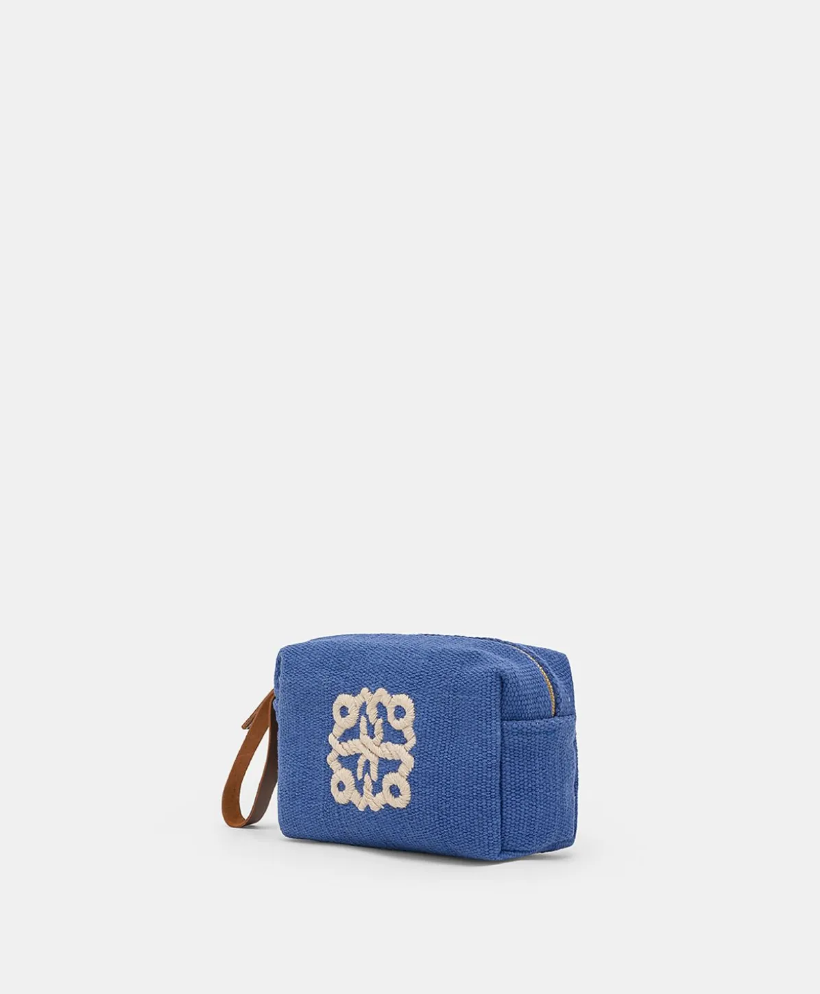 Trousse Maquillage Pira En Toile Avec Broderie - Bluette
