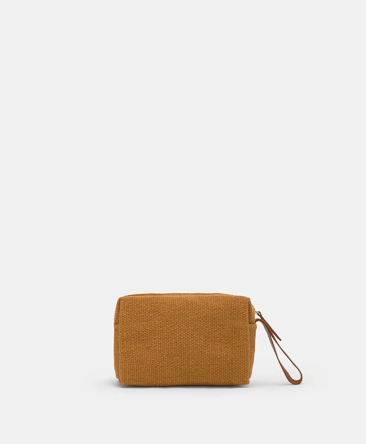 Trousse Maquillage Pira En Toile Avec Broderie - Brandy