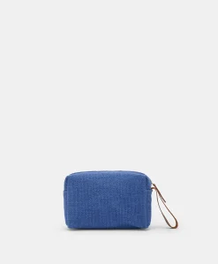 Trousse Maquillage Pira En Toile Avec Broderie - Bluette