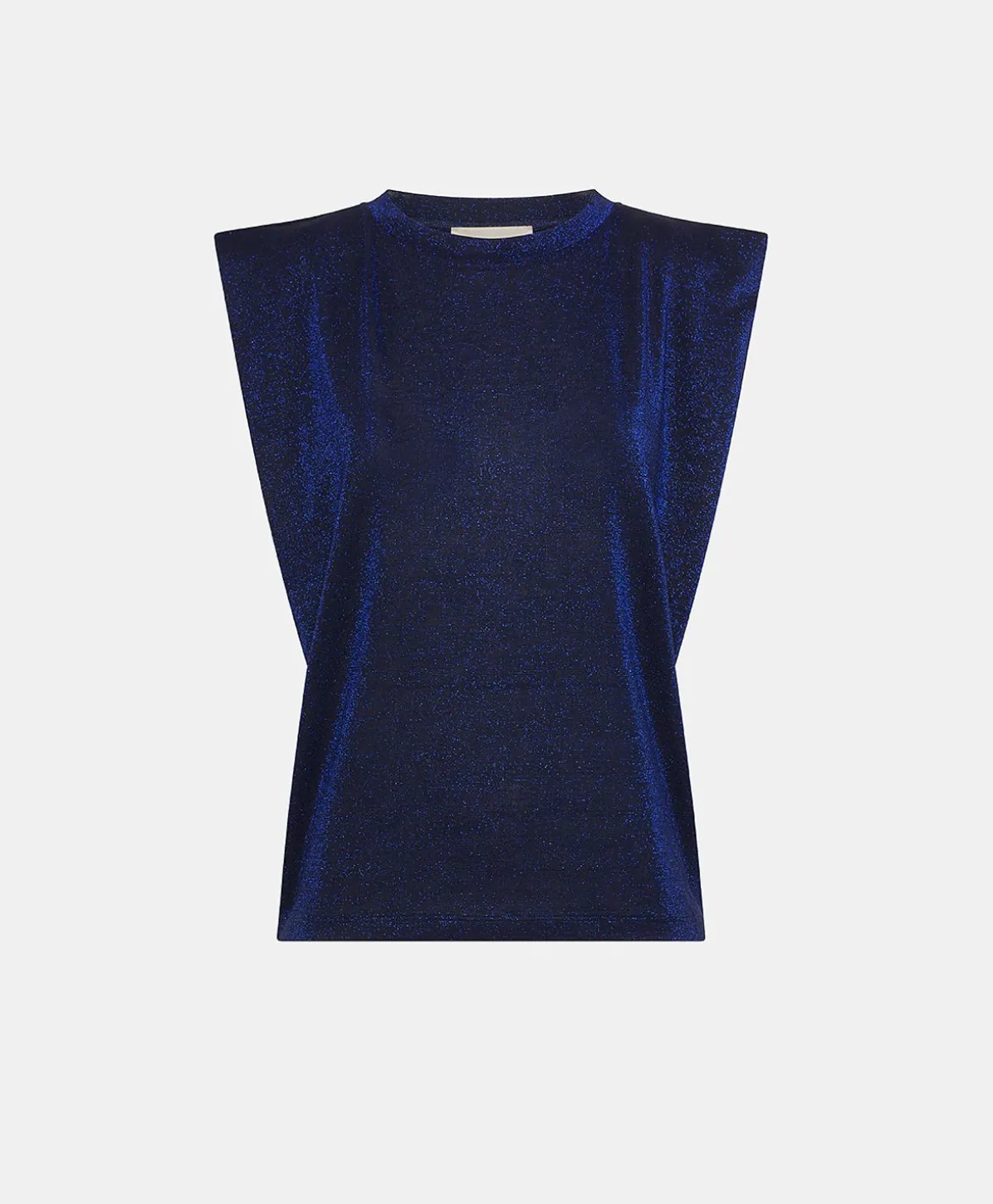T-Shirt Enna En Jersey Lurex - Bleute