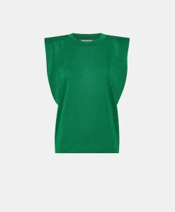 Tshirt Enna Lurex Jersey - Emeraude