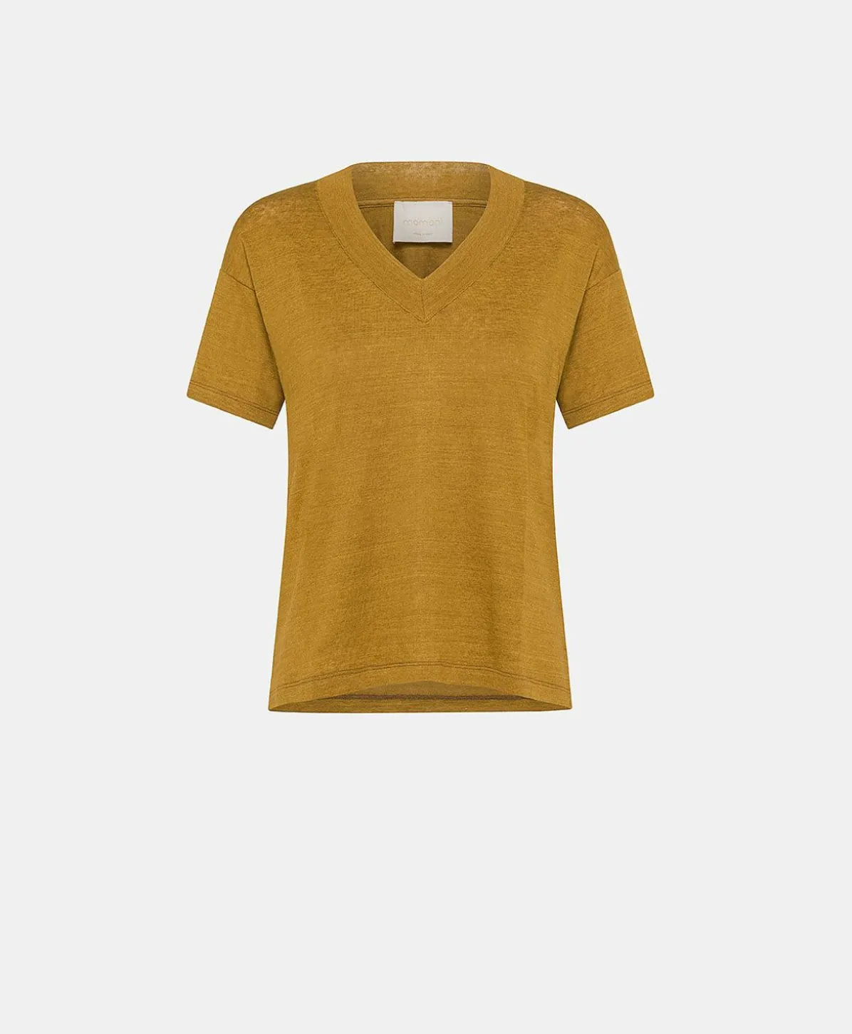 T-Shirt Nancy En Jersey Lin - Caramel